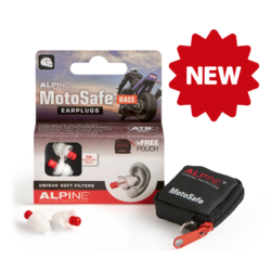 Alpine Hearing Protection MotoSafe Race Earplugs