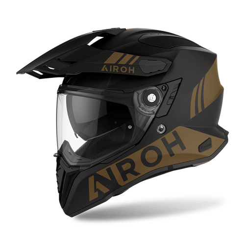 Airoh Commander Gold Matte Black Helmet