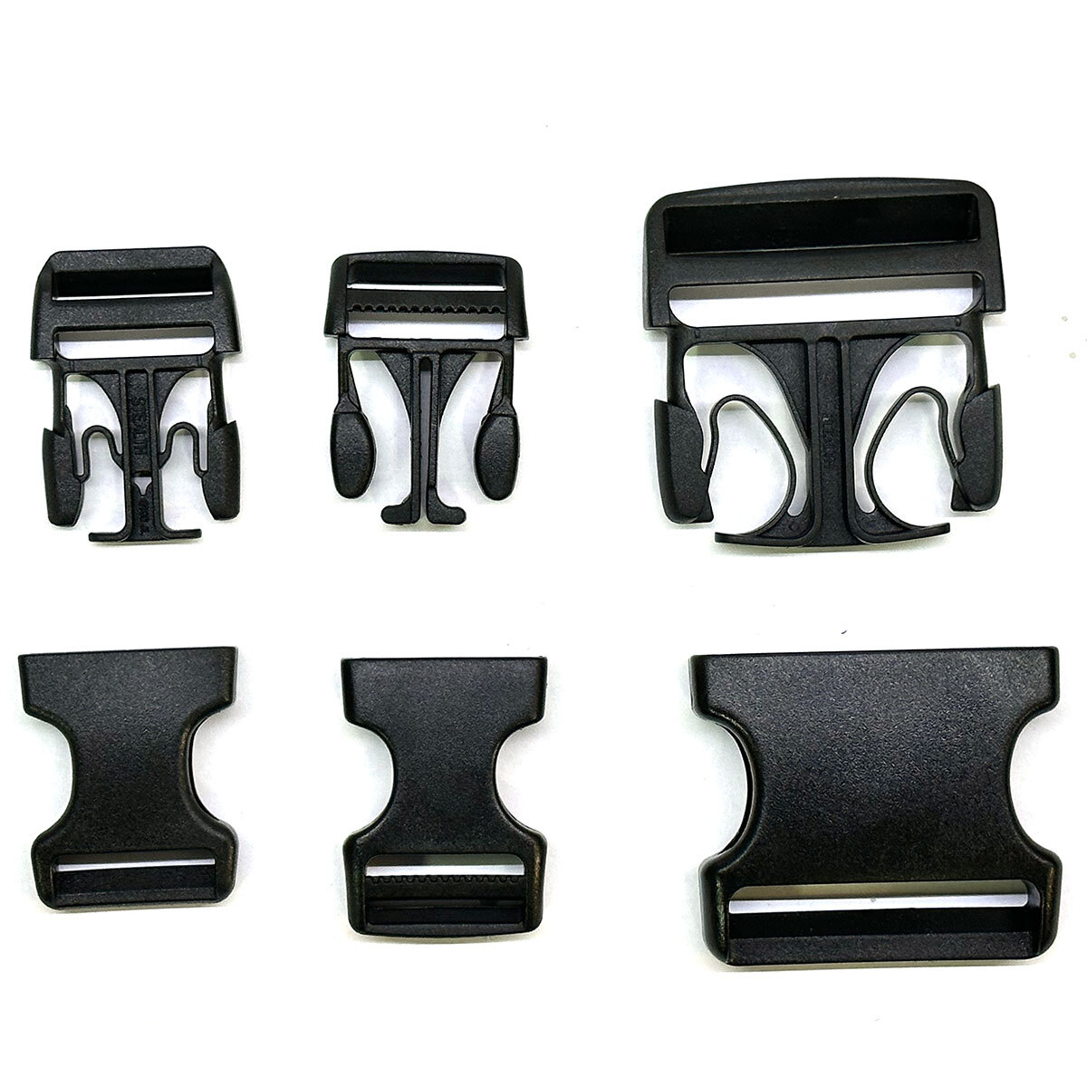 Pack of 2 x 25mm Quick release buckle - Plastic - Aussie Outback Supplies