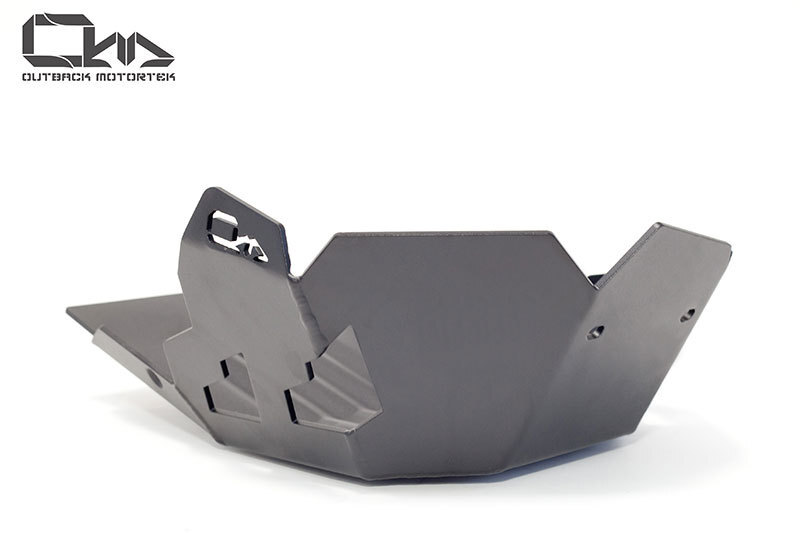 Outback Motortek Skid Plate For KAWASAKI KLR650 [ColourBlack