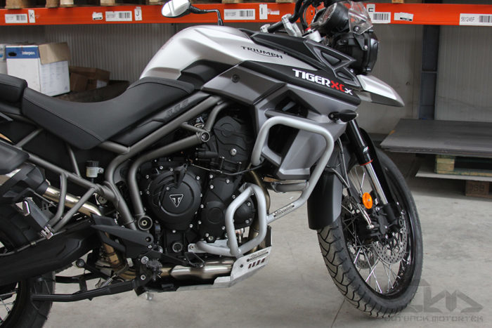 Outback Motortek Triumph Tiger 800 Crash Bars Black 2015 Current