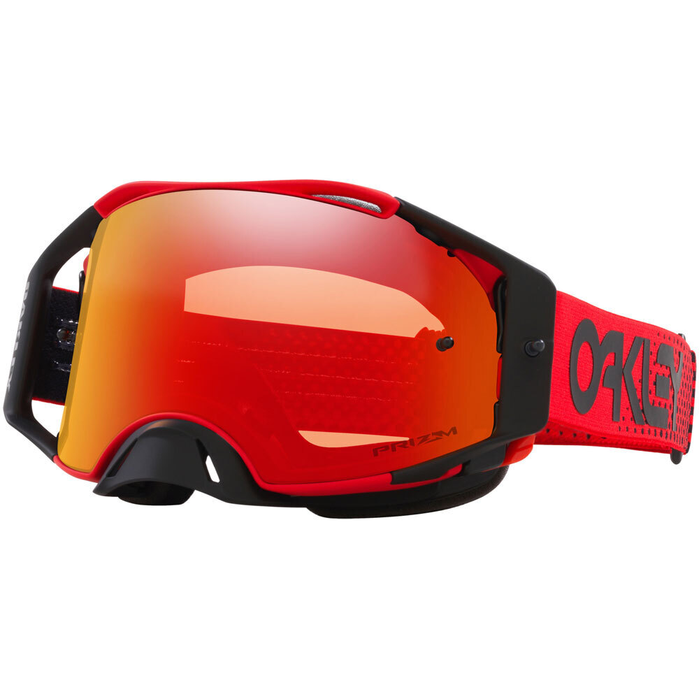 Oakley Airbrake B1B Moto Red Prizm MX Torch Goggles Adventure