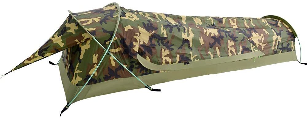 Geertop Plume Bivy 2 Camo Tent at AdventureMoto