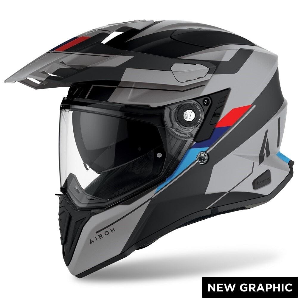 Airoh Matt Helmet | Adventure Moto Australia