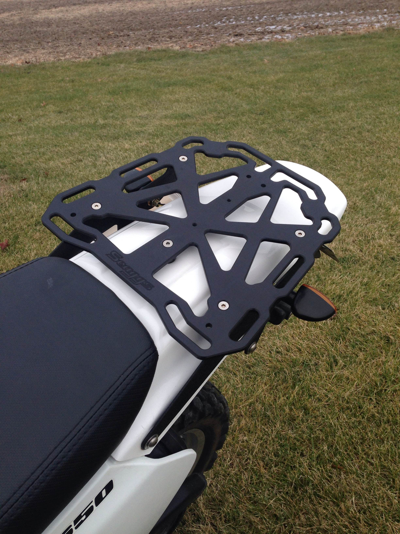 Scaggs Moto Designs Billet Adventure Rack for Suzuki 