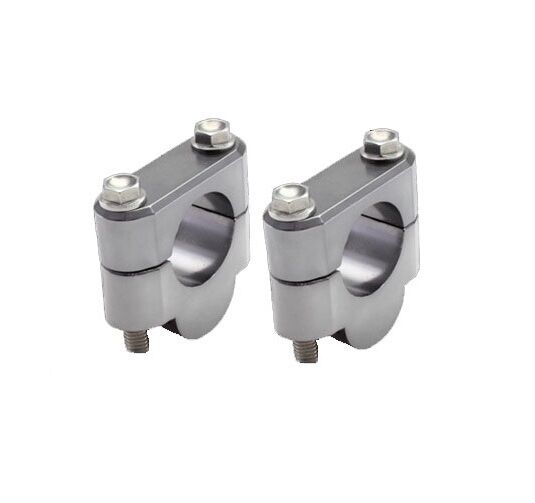 Zeta Bar Rise Kit 19mm for 28.6mm (1 1/8 Inch) Bars, Bar Risers