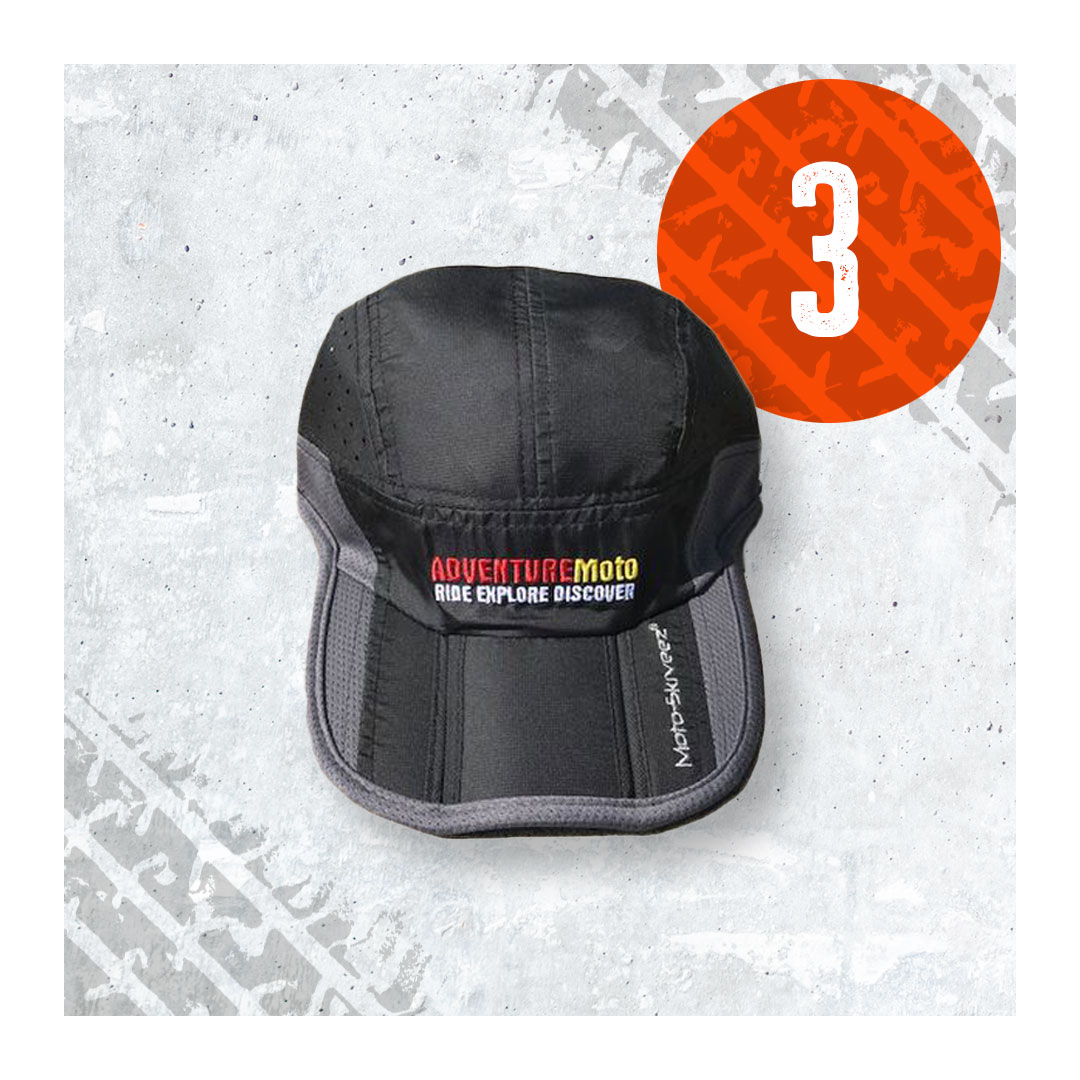 Top Ten Must Haves on a Ride - Tri-fold Hat