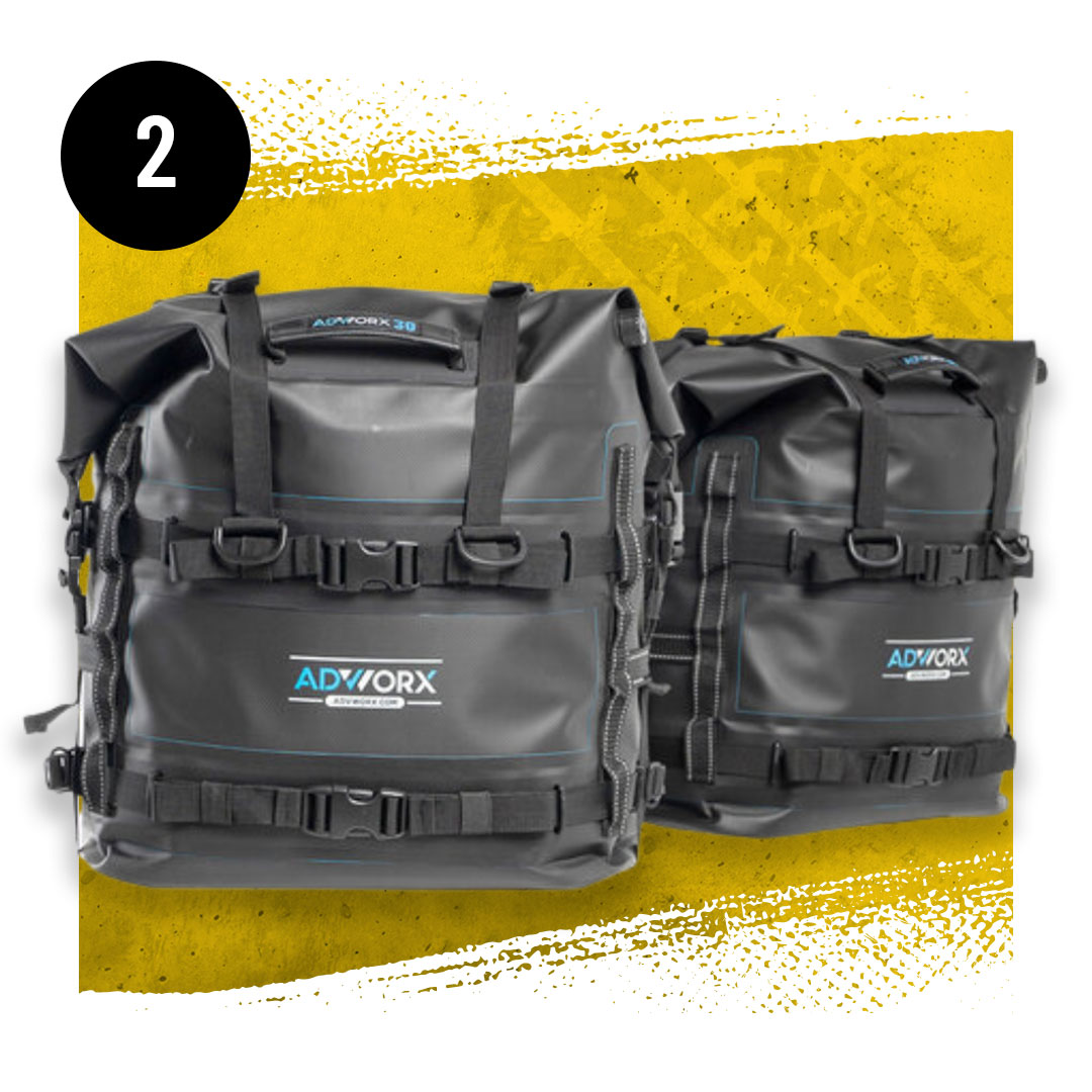 ADVWORX™ Gen-2 Trekk 30-Litre Saddlebags Pair