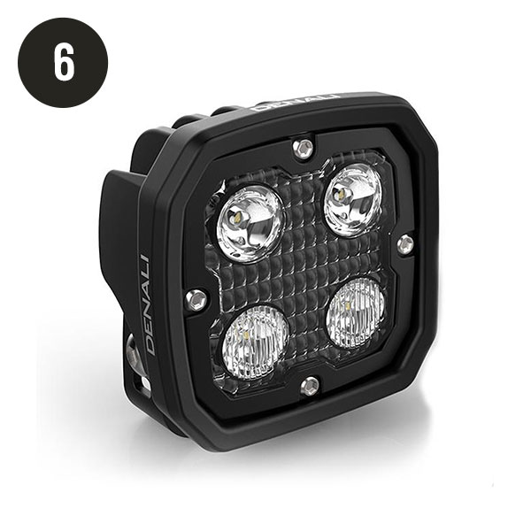 Christmas Gift Ideas For Road Riders Denali D4 2.0 LED Light Pod with DataDim Technology