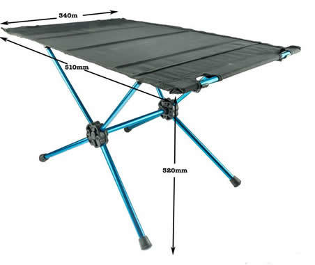 Rocky Creek Designs Light Weight Folding Table