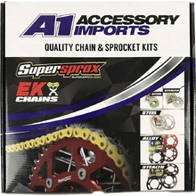 Supersprox BMW F700GS 13-18 F800GS Adventure 14-18 Chain and Steel Sprockets Kit - 17/42T
