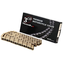 EK Chains 525 3D L-Series Gold 124L Chain