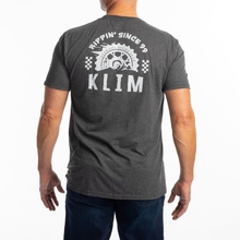 Klim Rippin Tri-Blend Heathered Charcoal/White T-Shirt
