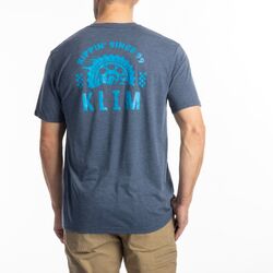 Klim Rippin' Tri-Blend Tee [Colour Option: Heathered Russet-Black] [Size: Small]