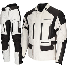 DriRider Explorer Light Grey/Black Adventure Jacket & Pants