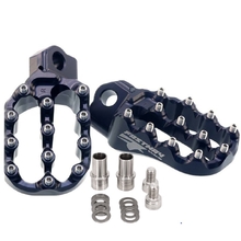 Fastway Honda CRF250L 13-20 Black Evolution Air Foot Pegs