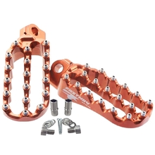 Fastway 640-1290 ADV Orange Adventure Foot Pegs