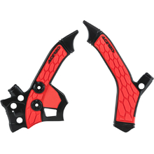 Acerbis Honda CFR250L 13-20 Black Red X-Grip Frame Guards
