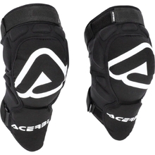 Acerbis Black/White Soft Knee Guards