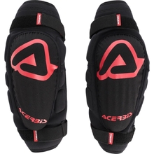 Acerbis Black/Red Soft Elbow Guards