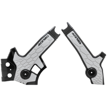 Acerbis Suzuki DR650 96-21 Black/Silver X-Grip Frame Guards