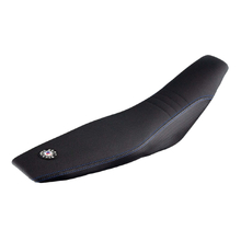 Seat Concepts Husqvarna TE/FE 20-23 Comfort Carbon Vinyl Sides/Black Semi-Grip Top/Blue Stitching Complete Seat