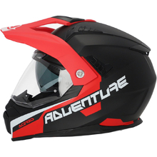 Acerbis Flip FS-606 Grey / Red Adventure Helmet