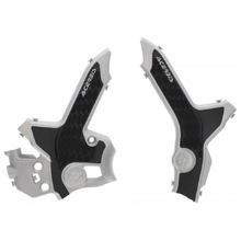 Acerbis Honda CRF300L 21-25 Silver/Black X-Grip Frame Guards