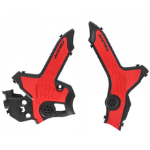 Acerbis Honda CRF300L 21-25 Black/Red X-Grip Frame Guards