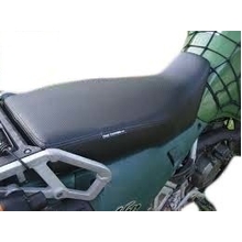 Seat Concepts Kawasaki KLR650 87-21 Comfort Carbon Vinyl Sides/Black Gripper Top/Black Stitching Complete Seat