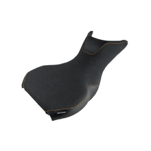 Seat Concepts KTM 390 Adventure 20-24 Sport Touring Carbon Vinyl Sides/Black Semi-Grip Top/Orange Stitching Seat Foam & Cover Kit