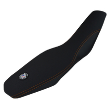 Seat Concepts KTM 690 Enduro R 19-20 Comfort Carbon Vinyl Sides/Black Gripper Top/Orange Stitching Complete Seat