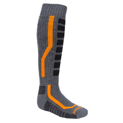 Klim Aggressor Sock 2.0 [Colour Option: Asphalt-Hi-Vis] [Size: Small]