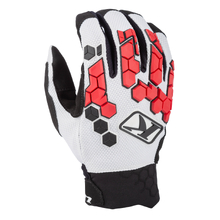 Klim Dakar White/Black Gloves