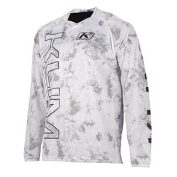 Klim Petrol Jersey [Colour Option: Ignite-White] [Size: Small]