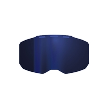 Klim Edge Dark Smoke Blue Mirror Replacement Goggle Lens