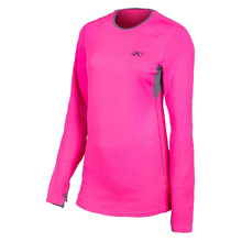 Klim Solstice 2.0 Knockout Pink/Castlerock Grey Warming Womens Base Layer Shirt