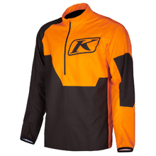 Klim Revolt Black/Strike Orange 1/4 Zip Pullover