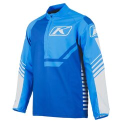 Klim Revolt 1/4 Zip Pullover [Colour Option: Black-Strike Orange] [Size: Small]