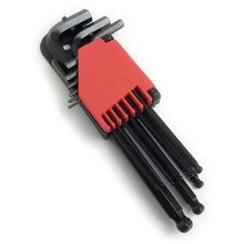 Ballards Black Allen Key Ball Tip 9pc Set