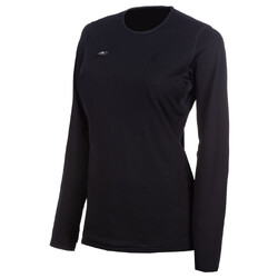 Klim Women's Solstice Shirt eFire Warming Base Layer [Size: Large] [Colour Option: Black]