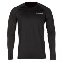 Klim Aggressor -1.0 Black LS Cooling Base Layer Shirt
