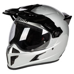 Klim Krios Karbon Adventure Helmet ECE/DOT [Colour Option: Gloss White] [Size: Medium]