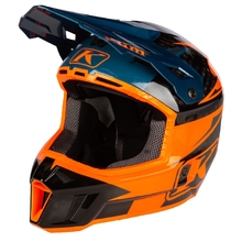 Klim F3 Carbon Pro Striker Petrol Orange Helmet