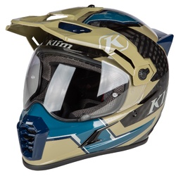 Klim Krios Pro Helmet ECE/DOT [Colour Option: Ventura Electric Blue] [Size: 3XLarge]