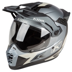 Klim Krios Pro Helmet ECE/DOT [Colour Option: Charger Gray] [Size: Medium]