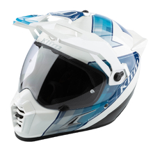Klim Krios Pro Spectrum White/Blue ECE/DOT Helmet