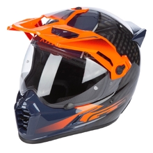 Klim Krios Pro ECE/DOT Echo Gloss Black/Striking Orange/Petrol Helmet