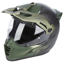 Klim Krios Pro ECE/DOT Echo Matte Black/Rifle Green/Oil Green Helmet