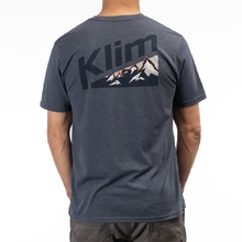 Klim Mountain Peak Navy Frost-Dress Blues Tri-Blend Tee